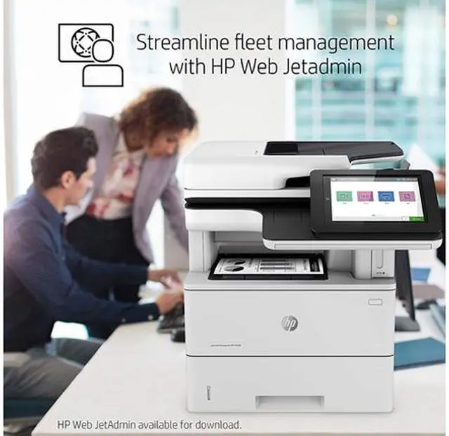 Alt view image 8 of 9 - HP LaserJet Enterprise MFP M528f MFP Normal: Up to 43 ppm (default); Up to 50 ppm (HP High Speed) Printer