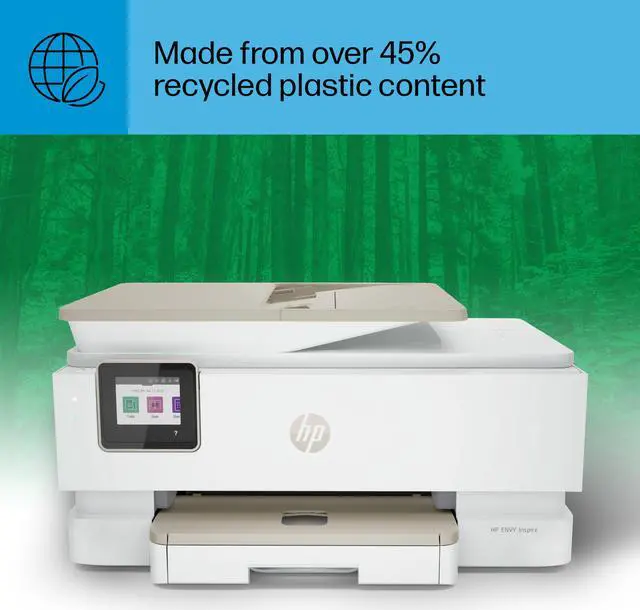 Alt view image 18 of 20 - HP Envy Inspire 7955e Wireless Color All-in-One Printer with Bonus 3 Months Instant Ink with HP+ (1W2Y8A) and Advance Photo Paper,-Glossy, 5x5 in, 20 sheets (49V50A)
