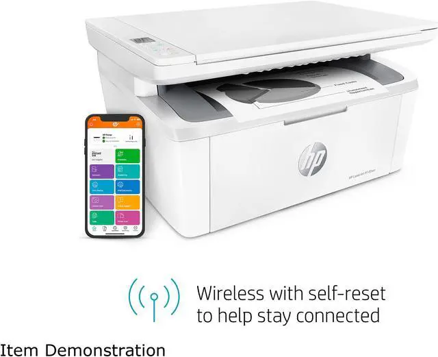 Alt view image 6 of 11 - HP LaserJet MFP M140we Wireless Black & White Printer with HP+ and Bonus 6 Free Months of Instant Ink