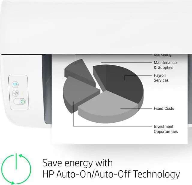 Alt view image 5 of 11 - HP LaserJet M110w Wireless Black & White Printer