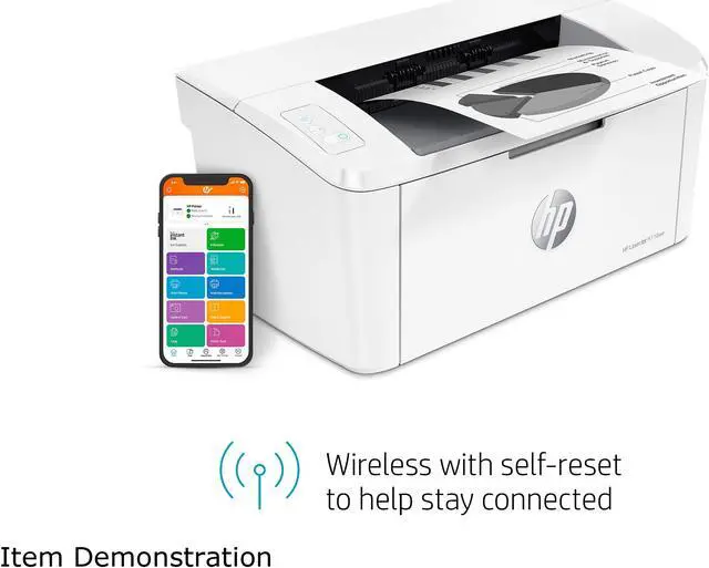 Alt view image 7 of 13 - HP LaserJet M110we Wireless Monochrome Printer with HP+ and Bonus 6 Months Instant Ink (7MD66E)