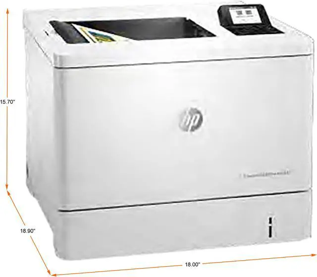 Alt view image 2 of 3 - HP Color LaserJet Enterprise M554dn Workgroup Up to 35 ppm HP ImageREt 3600 Color Print Quality Color Laser Enterprise Printer
