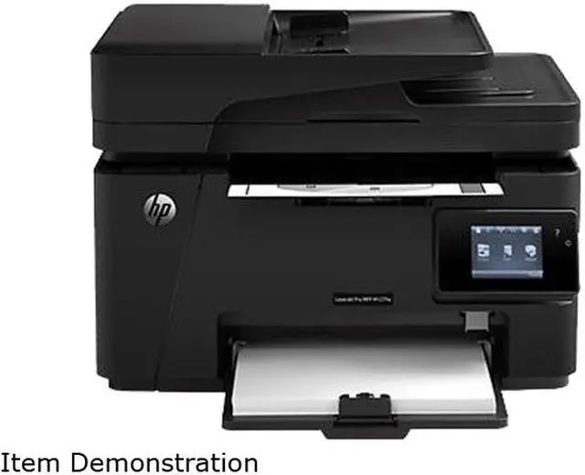 Main image of Hp Laserjet Pro M127fw(CZ183AR#BGJ) MFP 21 ppm 600 x 600 dpi 150-Sheet 128 MB Enet / USB / Wifi Mono Laser Printer / Copier / Scanner / Fax Factory Recertified