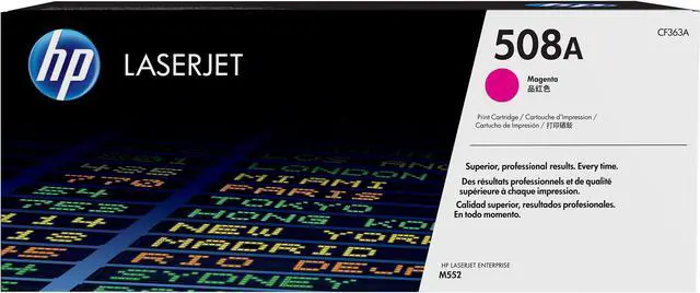 Main image of HP 508A LaserJet Toner Cartridge - Magenta