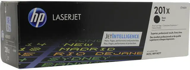 Alt view image 2 of 2 - HP 201X High Yield LaserJet Toner Cartridge - Black
