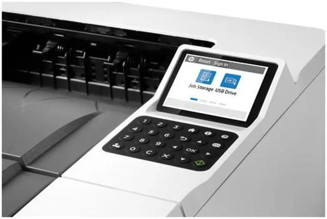Alt view image 6 of 6 - HP LaserJet Enterprise M406dn Normal: Up to 38 ppm (Default); Up to 40 ppm (HP High Speed Mode) Laser Printer