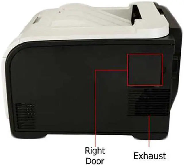 Alt view image 3 of 4 - HP LaserJet M451dn 600 x 600 dpi USB/Ethernet Duplex Color Laser Printer come with brand new toner