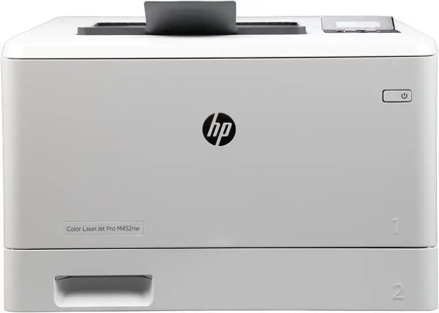 Alt view image 2 of 8 - HP LaserJet Pro M452nw (CF388A) 38,400 x 600 Enhanced DPI Wireless / USB / Ethernet Color Laser Printer