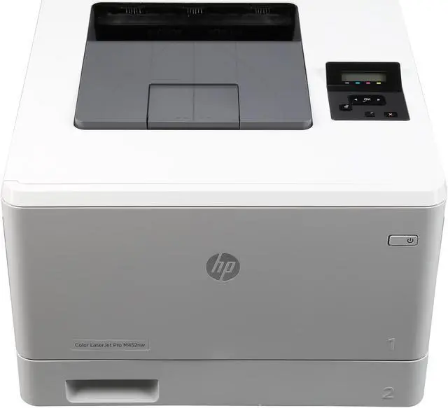 Alt view image 5 of 8 - HP LaserJet Pro M452nw (CF388A) 38,400 x 600 Enhanced DPI Wireless / USB / Ethernet Color Laser Printer