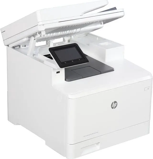 Alt view image 9 of 12 - HP LaserJet Pro MFP M477fdn (CF378A) Auto-Duplex USB / Ethernet Color Laser Printer