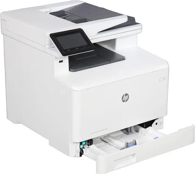 Alt view image 11 of 12 - HP LaserJet Pro MFP M477fdn (CF378A) Auto-Duplex USB / Ethernet Color Laser Printer