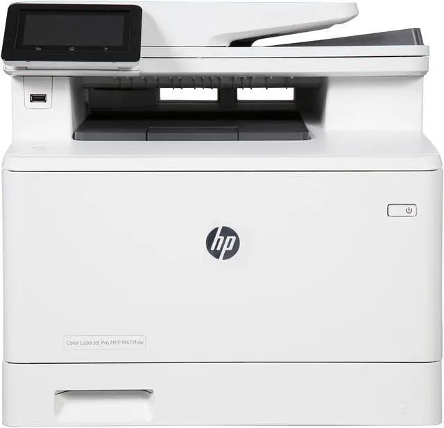 Alt view image 3 of 11 - HP LaserJet Pro M477fdw (CF379A) Duplex 38400 dpi x 600 dpi USB color Laser MFP Printer