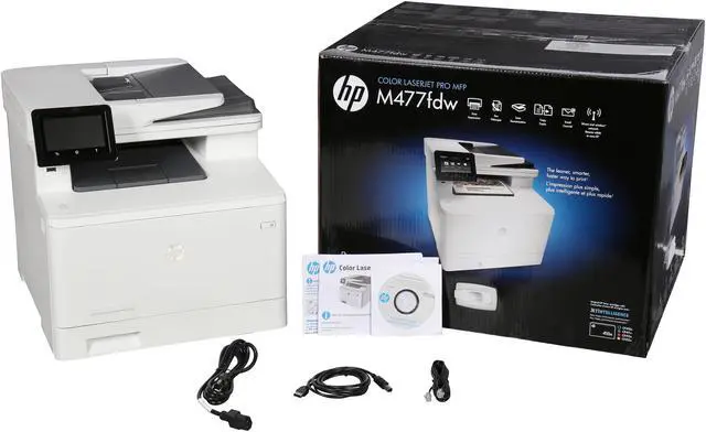 Alt view image 11 of 11 - HP LaserJet Pro M477fdw (CF379A) Duplex 38400 dpi x 600 dpi USB color Laser MFP Printer