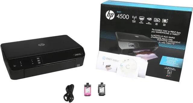 Alt view image 7 of 7 - HP Envy 4500 (A9T80A#B1H) Duplex 4800 dpi x 1200 dpi wireless/USB color Inkjet e-All-in-One Photo Printer