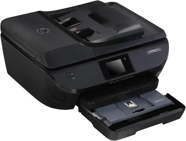 Alt view image 12 of 12 - HP Officejet 5740 ( B9S76A#B1H) Duplex 4800 x 1200 dpi USB/wireless color inkjet All-In-One Printer