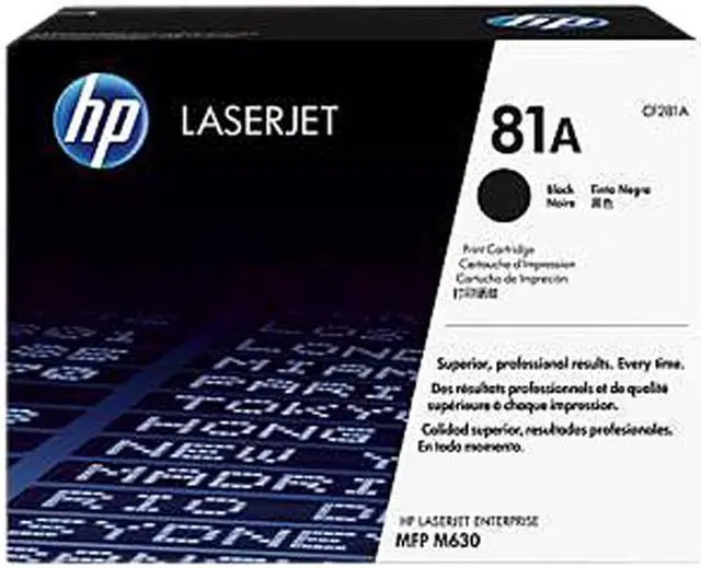 Alt view image 5 of 5 - HP LaserJet Enterprise M605n (E6B69A-CF281A) 1200 x 1200 dpi USB Monochrome Laser Printer Bundle with HP 81A Black Toner Cartridge