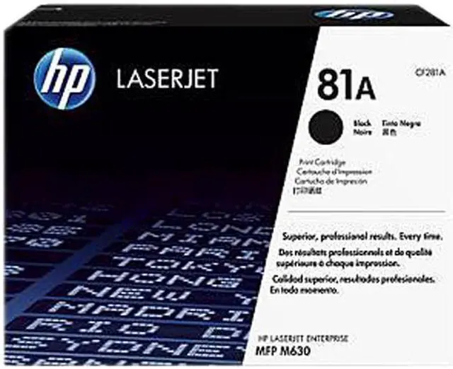 Alt view image 6 of 6 - HP LaserJet Enterprise M605dn (E6B70A-CF281A) Duplex 1200 x 1200 dpi USB Monochrome Laser Printer Bundle with HP 81A Black Toner Cartridge