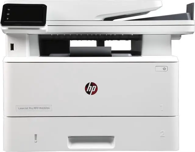 Alt view image 4 of 11 - HP LaserJet Pro M426fdn (F6W14A-CF226A) Duplex 1200 dpi USB Monochrome MFP Laser Printer Bundle with HP 26A Black Toner Cartridge
