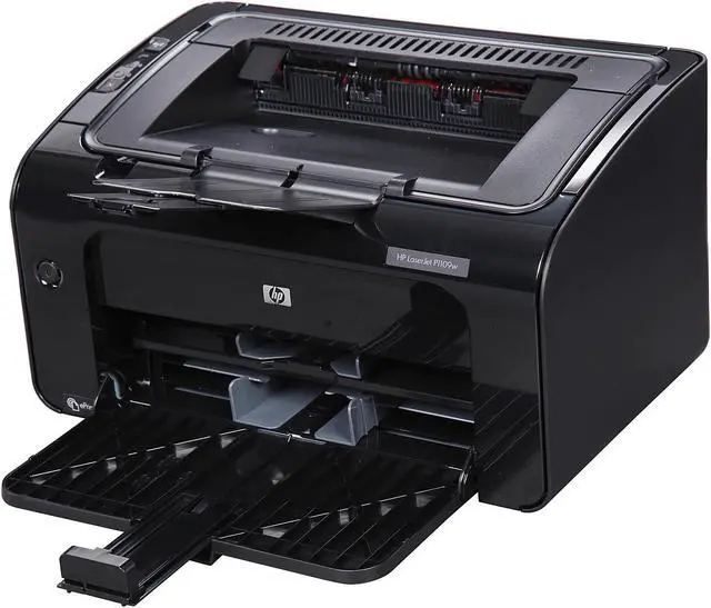 Alt view image 2 of 9 - HP LaserJet Pro P1109w Up to 19 ppm Monochrome Laser Laser Printers
