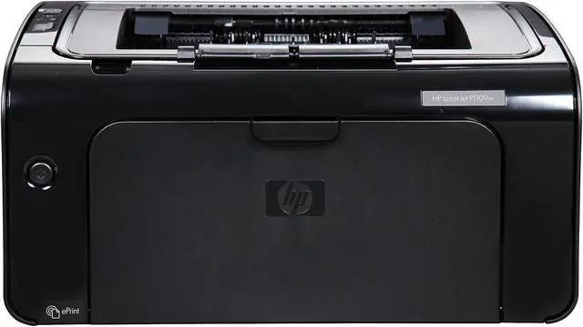 Alt view image 3 of 9 - HP LaserJet Pro P1109w Up to 19 ppm Monochrome Laser Laser Printers