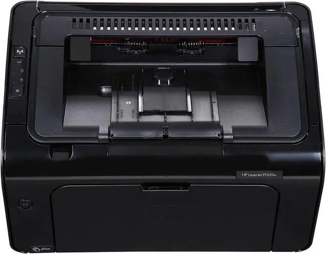 Alt view image 4 of 9 - HP LaserJet Pro P1109w Up to 19 ppm Monochrome Laser Laser Printers