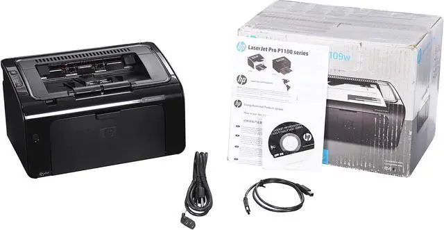 Alt view image 9 of 9 - HP LaserJet Pro P1109w Up to 19 ppm Monochrome Laser Laser Printers