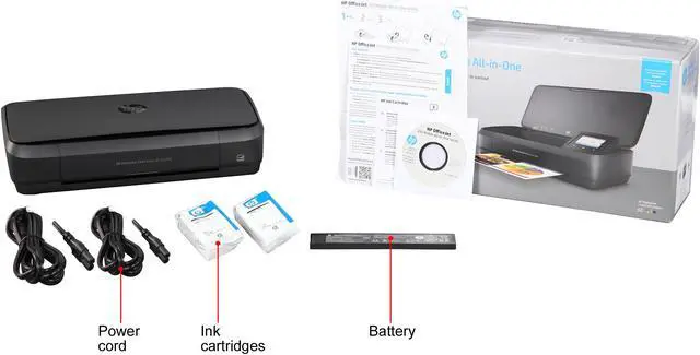 Alt view image 10 of 9 - HP OfficeJet 250 (CZ992A) All-In-One Duplex Wireless Mobile Portable Color Inkjet Printer