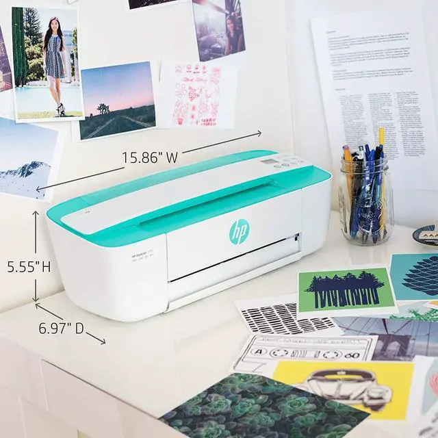 Alt view image 4 of 12 - HP - DeskJet 3755 Wireless All-in-One Instant Ink Ready Inkjet Printer - Seagrass