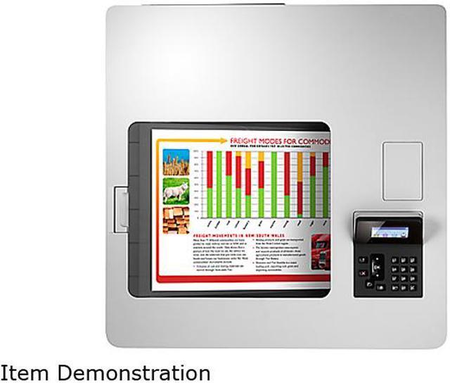 Alt view image 5 of 6 - HP Color LaserJet Enterprise M553dn (B5L25A) Duplex USB Color Laser Printer