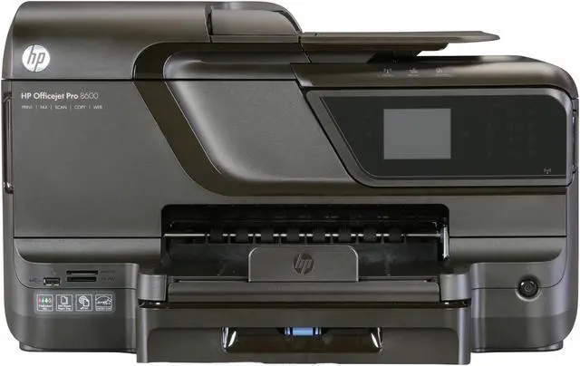 Alt view image 2 of 9 - HP Officejet Pro 8600 Up to 18 ppm Black Print Speed 4800 x 1200 dpi Color Print Quality Ethernet (RJ-45) / RJ-11 / USB / Wi-Fi Thermal Inkjet e-All-in-One Color Printer