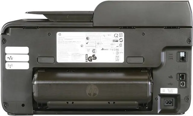 Alt view image 5 of 9 - HP Officejet Pro 8600 Up to 18 ppm Black Print Speed 4800 x 1200 dpi Color Print Quality Ethernet (RJ-45) / RJ-11 / USB / Wi-Fi Thermal Inkjet e-All-in-One Color Printer
