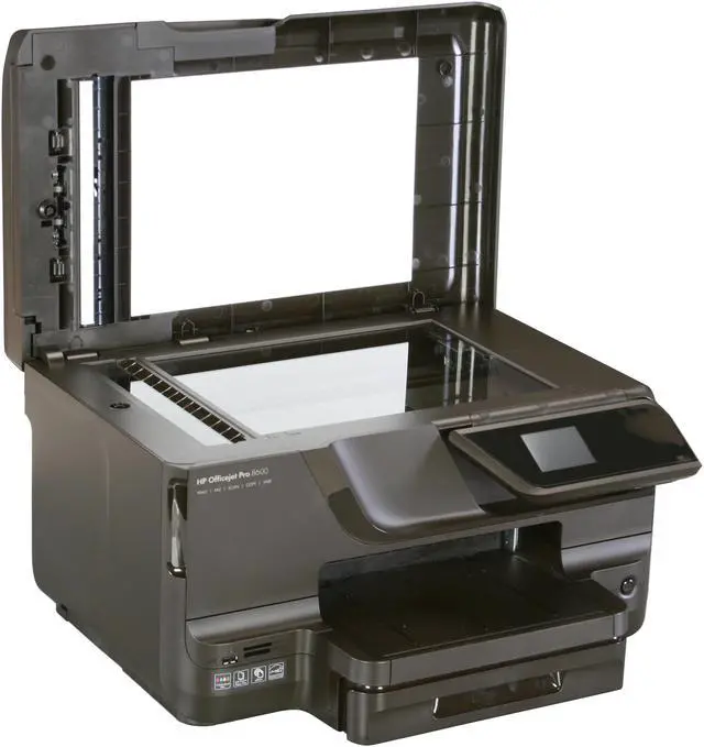 Alt view image 7 of 9 - HP Officejet Pro 8600 Up to 18 ppm Black Print Speed 4800 x 1200 dpi Color Print Quality Ethernet (RJ-45) / RJ-11 / USB / Wi-Fi Thermal Inkjet e-All-in-One Color Printer