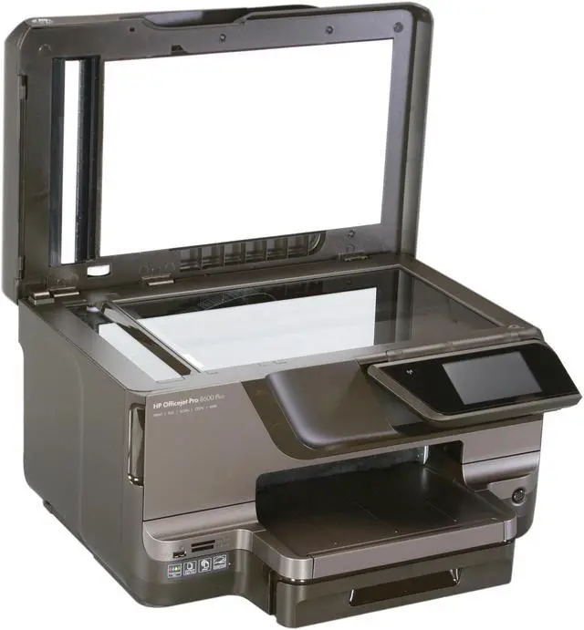 Alt view image 7 of 9 - HP Officejet Pro 8600 Plus Up to 20 ppm Black Print Speed 4800 x 1200 dpi Color Print Quality Ethernet (RJ-45) / RJ-11 / USB / Wi-Fi Thermal Inkjet e-All-in-One Color Printer