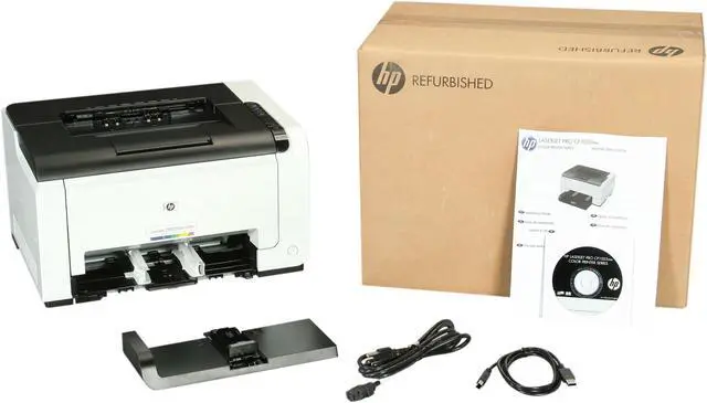 Alt view image 9 of 9 - HP LaserJet Pro CP1025nw Personal Up to 17 ppm 600 x 600 dpi Color Print Quality Color Ethernet (RJ-45) / USB / Wi-Fi Laser Printer