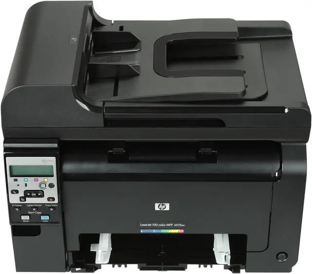 Alt view image 5 of 7 - HP LaserJet Pro 100 M175nw MFP Up to 17 ppm Up to 600 x 600 dpi Color Print Quality Color Ethernet (RJ-45) / USB / Wi-Fi Laser Printer