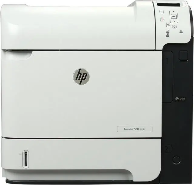 Alt view image 2 of 8 - HP LaserJet Enterprise 600 M601dn Workgroup Up to 45 ppm Monochrome Ethernet (RJ-45) / USB Laser Printer