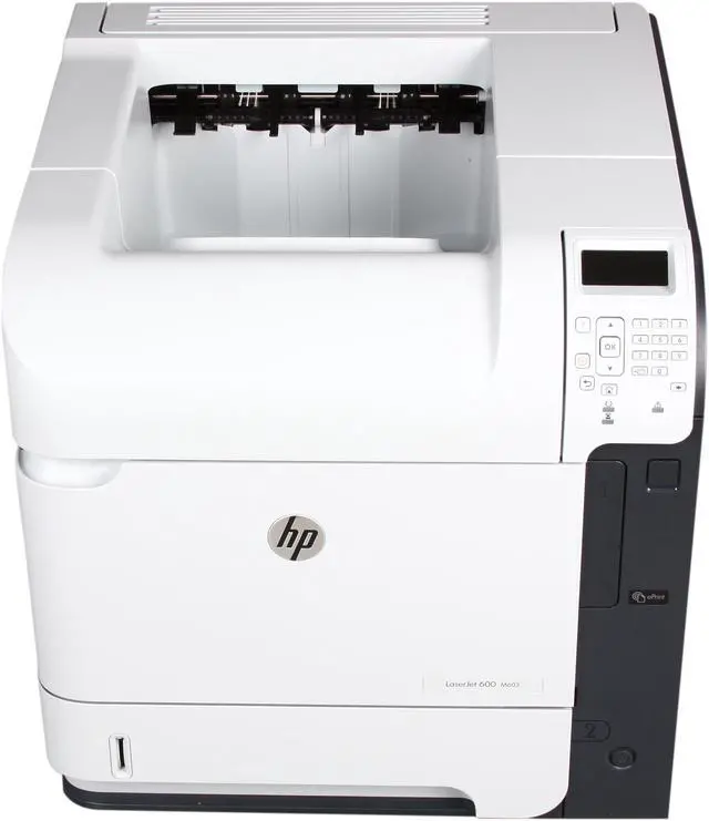 Alt view image 5 of 8 - HP LaserJet Enterprise 600 M603n (CE994A) Up to 62 ppm 1200 x 1200 dpi Workgroup Monochrome Laser Printer
