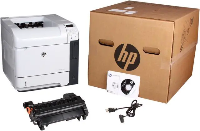 Alt view image 8 of 8 - HP LaserJet Enterprise 600 M603n (CE994A) Up to 62 ppm 1200 x 1200 dpi Workgroup Monochrome Laser Printer