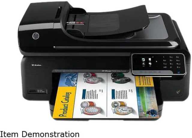 Main image of HP Officejet 7500A E910a Up to 33 ppm Black Print Speed Up to 4800 x 1200 optimized dpi color (when printing from a computer on selected HP photo papers and 1200 input dpi) Color Print Quality Wireless InkJet Large Format Color Printer