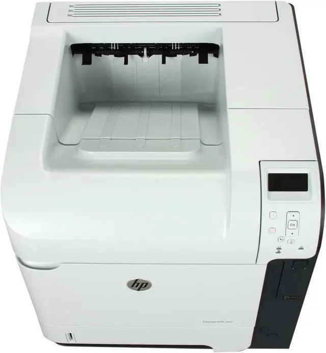 Alt view image 3 of 8 - HP LaserJet Enterprise 600 M601n Workgroup Up to 45 ppm Monochrome Ethernet (RJ-45) / USB Laser Printer
