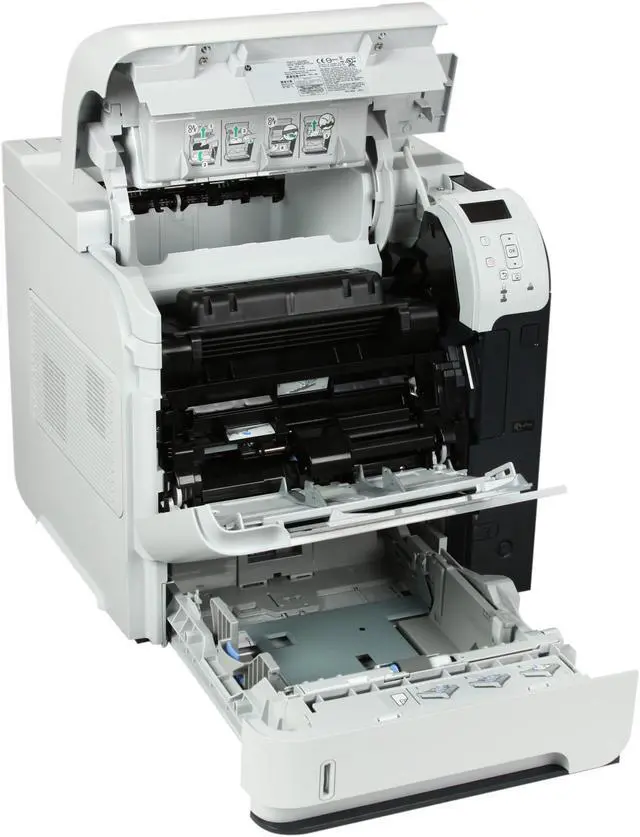 Alt view image 7 of 8 - HP LaserJet Enterprise 600 M601n Workgroup Up to 45 ppm Monochrome Ethernet (RJ-45) / USB Laser Printer