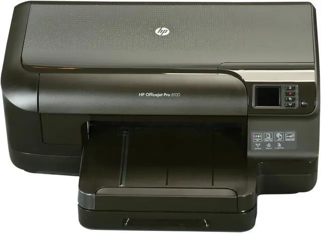 Alt view image 3 of 9 - HP Officejet Pro 8100 Up to 20 ppm Black Print Speed 4800 x 1200 dpi Color Print Quality 802.11n Thermal Inkjet Mobile Color Printer