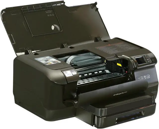 Alt view image 7 of 9 - HP Officejet Pro 8100 Up to 20 ppm Black Print Speed 4800 x 1200 dpi Color Print Quality 802.11n Thermal Inkjet Mobile Color Printer