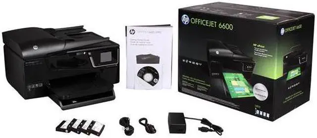 Alt view image 7 of 7 - HP Officejet 6600 Up to 32 ppm Black Print Speed 4800 x 1200 dpi Color Print Quality Wireless Thermal Inkjet MFC / All-In-One Color Printer