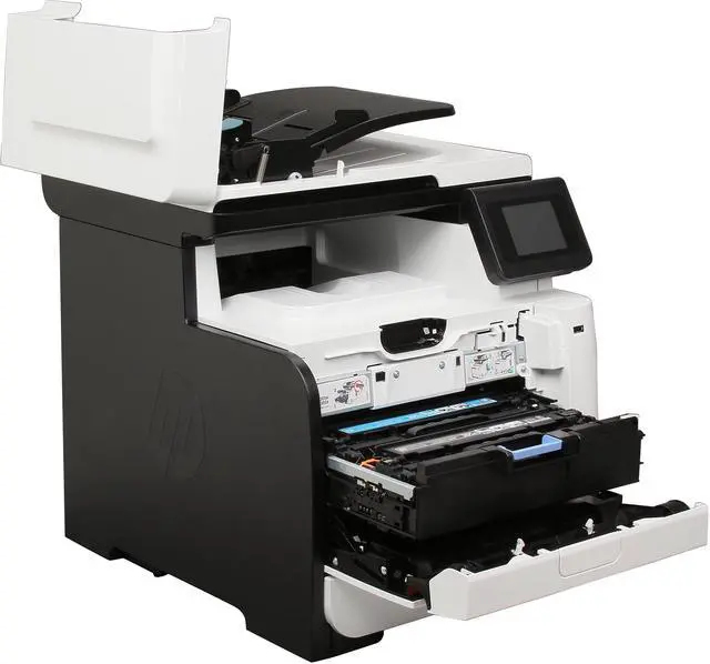 Alt view image 7 of 8 - HP LaserJet Pro 400 color MFP M475dw MFP Up to 21 ppm 600 x 600 dpi Color Print Quality Color Ethernet (RJ-45) / USB / Wi-Fi Laser Printer