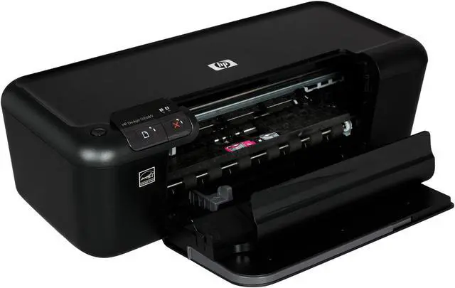 Alt view image 8 of 9 - HP Deskjet D2680 Up to 28 ppm Black Print Speed 4800 x 1200 dpi Color Print Quality USB Thermal Inkjet Personal Color Printer