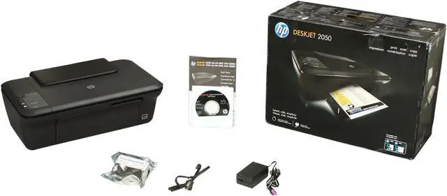Alt view image 7 of 7 - HP Deskjet 2050 Up to 20 ppm Black Print Speed 4800 x 1200 dpi Color Print Quality USB Thermal Inkjet MFC / All-In-One Color Printer