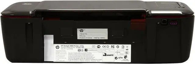 Alt view image 4 of 7 - HP Deskjet 3000 Up to 20 ppm Black Print Speed Up to 4800 x 1200 optimized dpi Color Print Quality USB / Wi-Fi InkJet Workgroup Color Printer