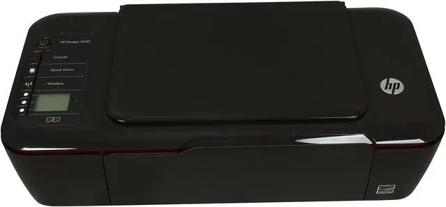 Alt view image 5 of 7 - HP Deskjet 3000 Up to 20 ppm Black Print Speed Up to 4800 x 1200 optimized dpi Color Print Quality USB / Wi-Fi InkJet Workgroup Color Printer