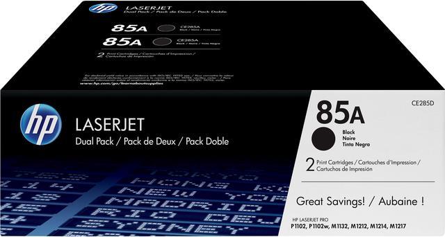 Samuel hud Ensomhed HP 85A Black Dual Pack LaserJet Toner Cartridges (CE285D) - Newegg.com